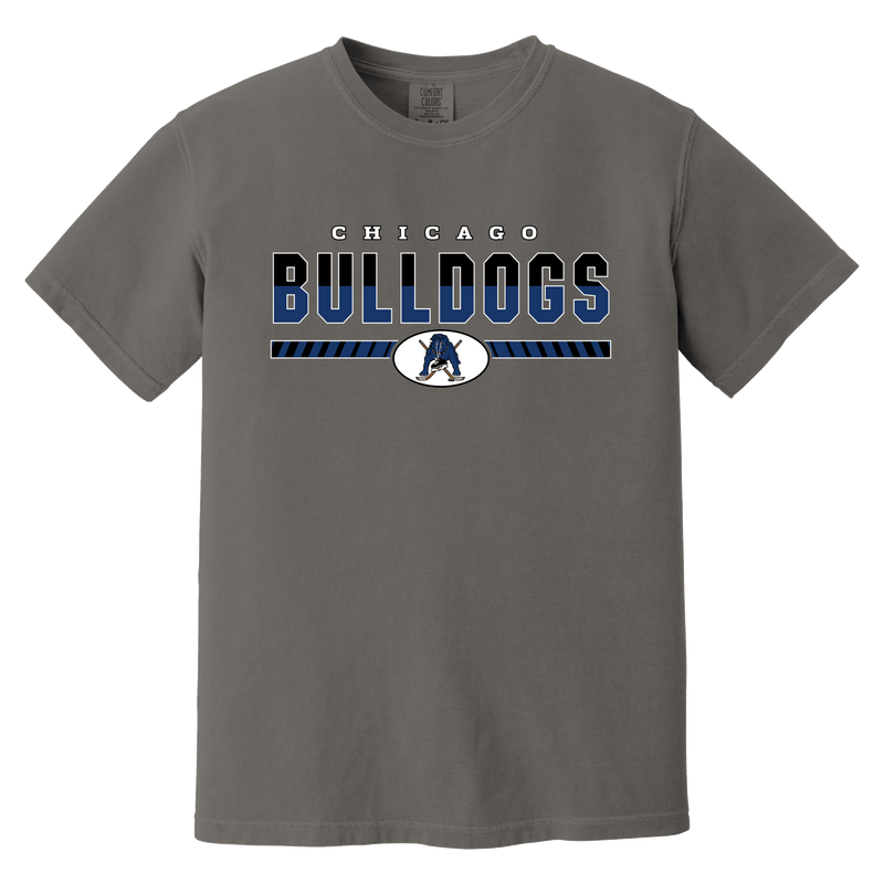 Chicago Bulldogs Heavyweight Ring Spun Tee