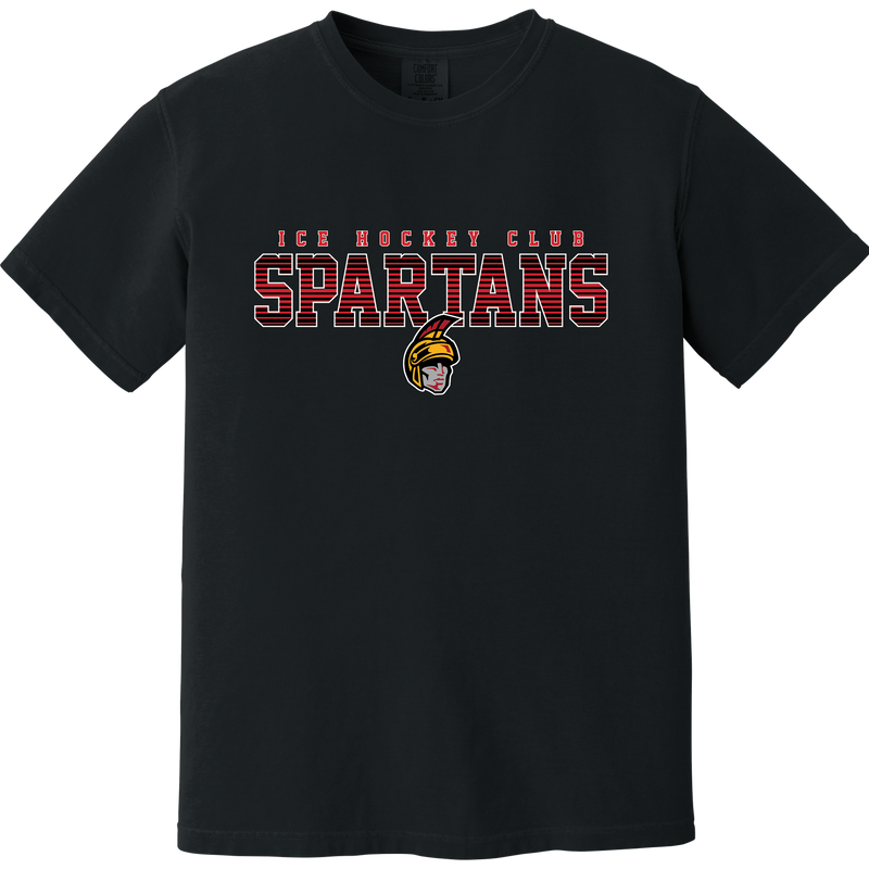 Seacoast Spartans (Ice Hockey) Heavyweight Ring Spun Tee