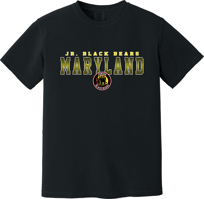 MD Jr. Black Bears Heavyweight Ring Spun Tee