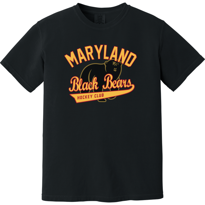 Maryland Black Bears Heavyweight Ring Spun Tee