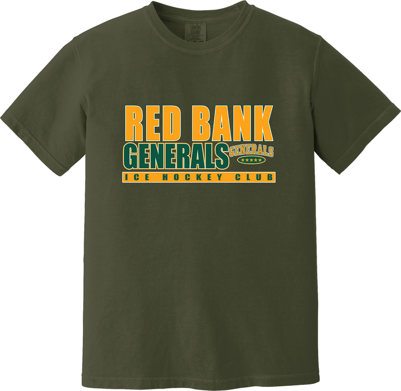 Red Bank Generals Heavyweight Ring Spun Tee