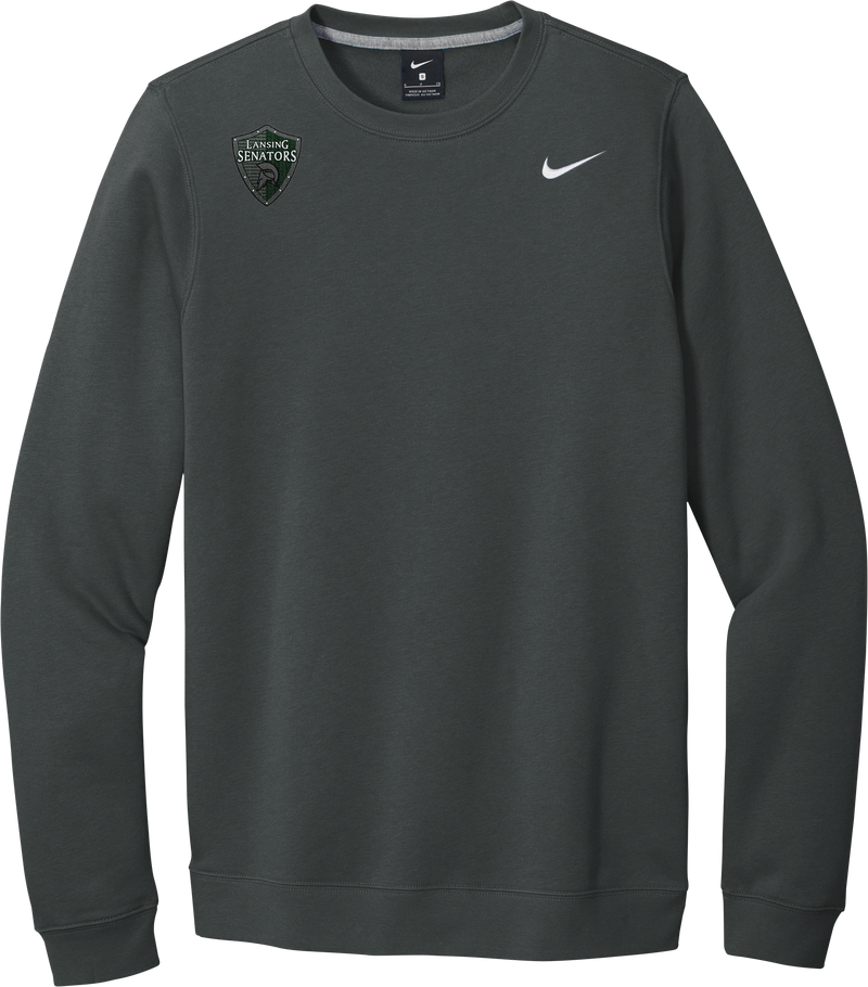 Lansing Senators Nike Club Fleece Crew