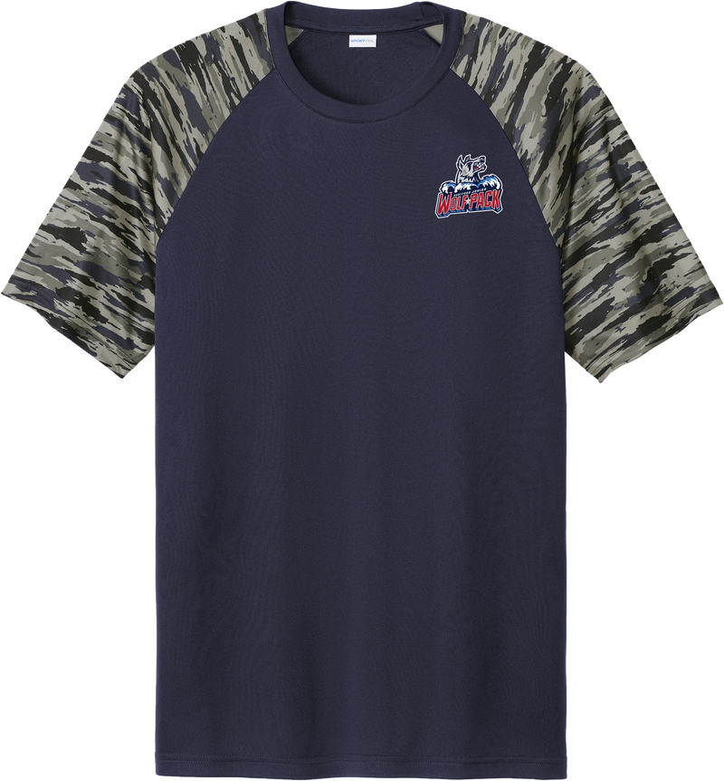 Hartford Jr. Wolfpack Drift Camo Colorblock Tee