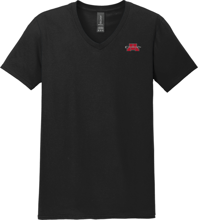 Mercer Arrows Softstyle V-Neck T-Shirt