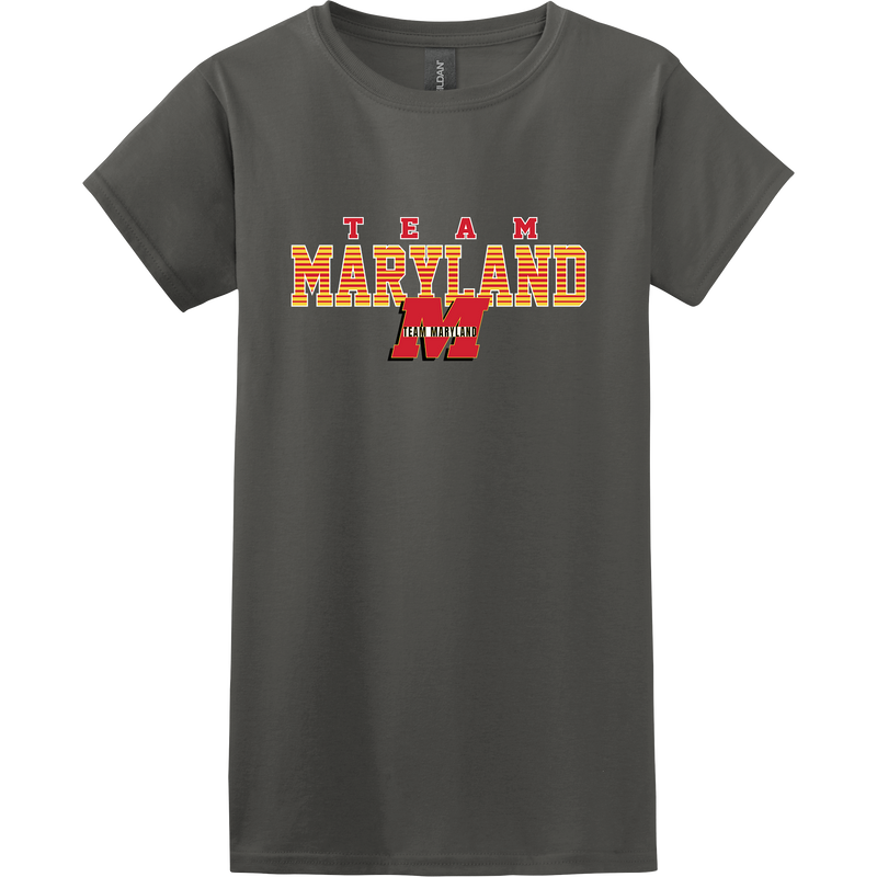Team Maryland Softstyle Ladies' T-Shirt