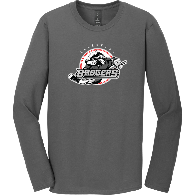 Allegheny Badgers Softstyle Long Sleeve T-Shirt