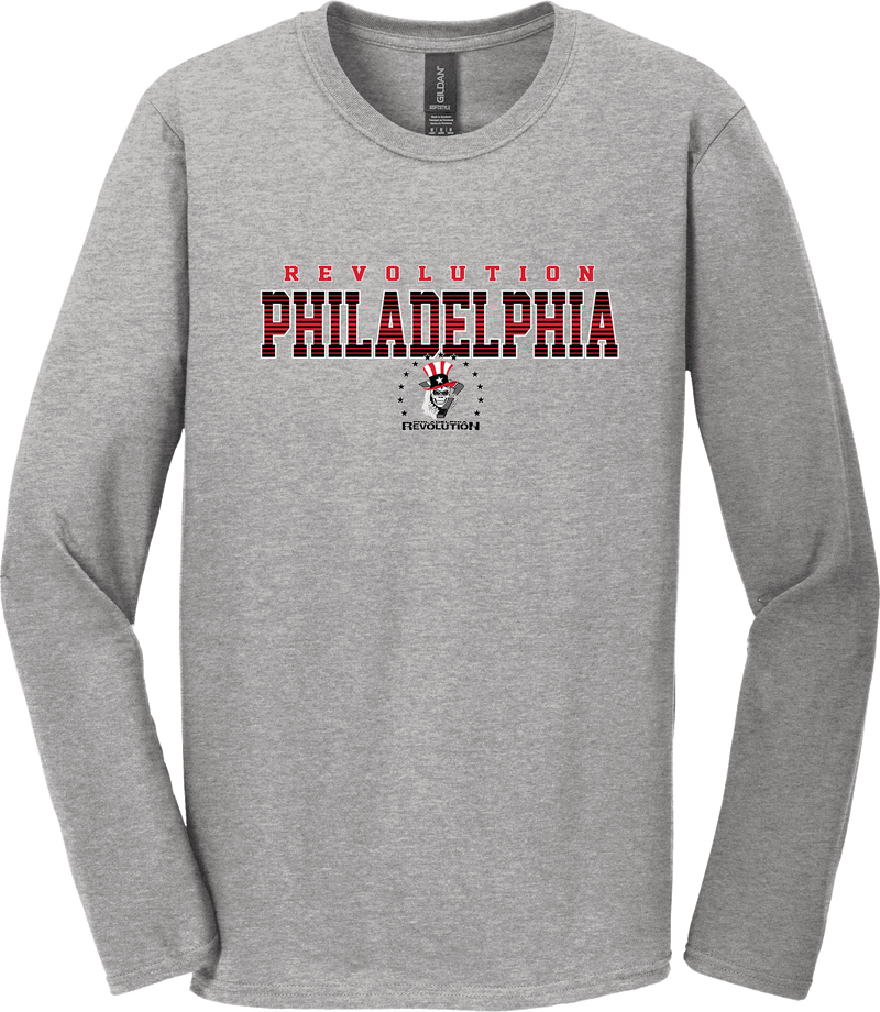 Phila Revolution Softstyle Long Sleeve T-Shirt