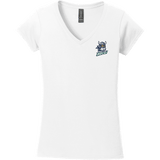 Hard Edge Hockey Softstyle Ladies Fit V-Neck T-Shirt