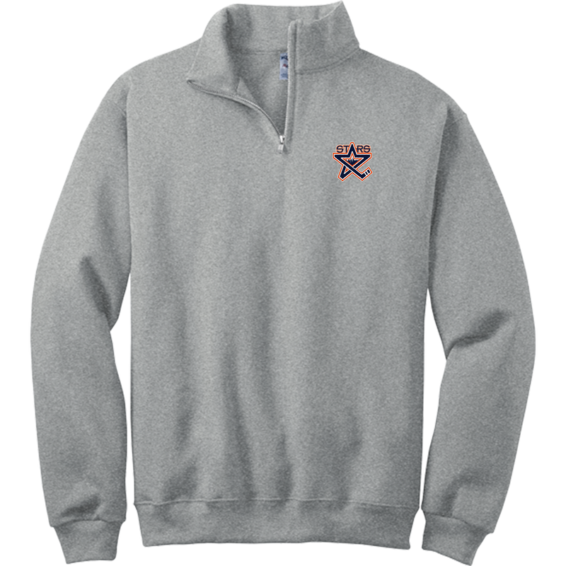 NY Stars NuBlend 1/4-Zip Cadet Collar Sweatshirt