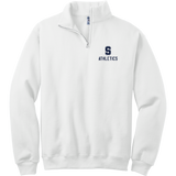 Midd South Athletics NuBlend 1/4-Zip Cadet Collar Sweatshirt