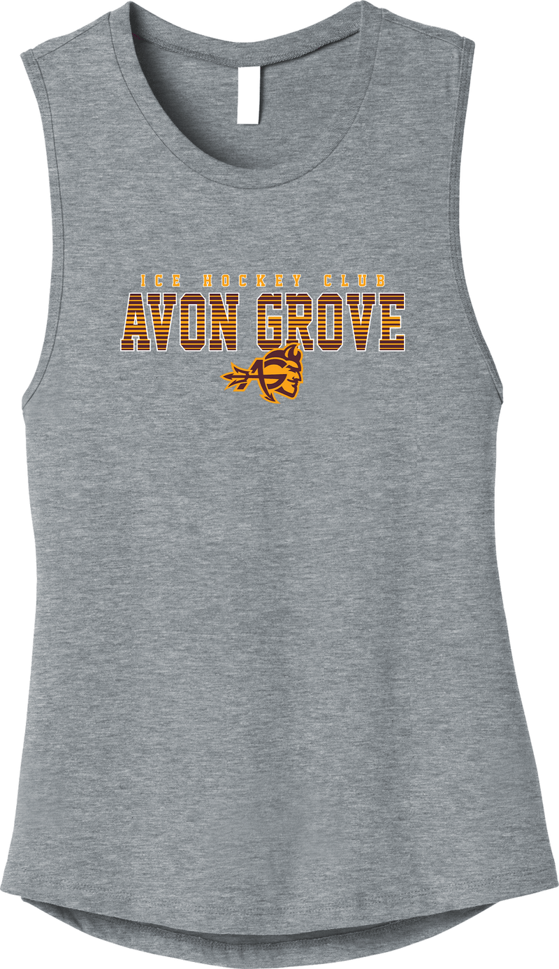 Avon Grove Womens Jersey Muscle Tank