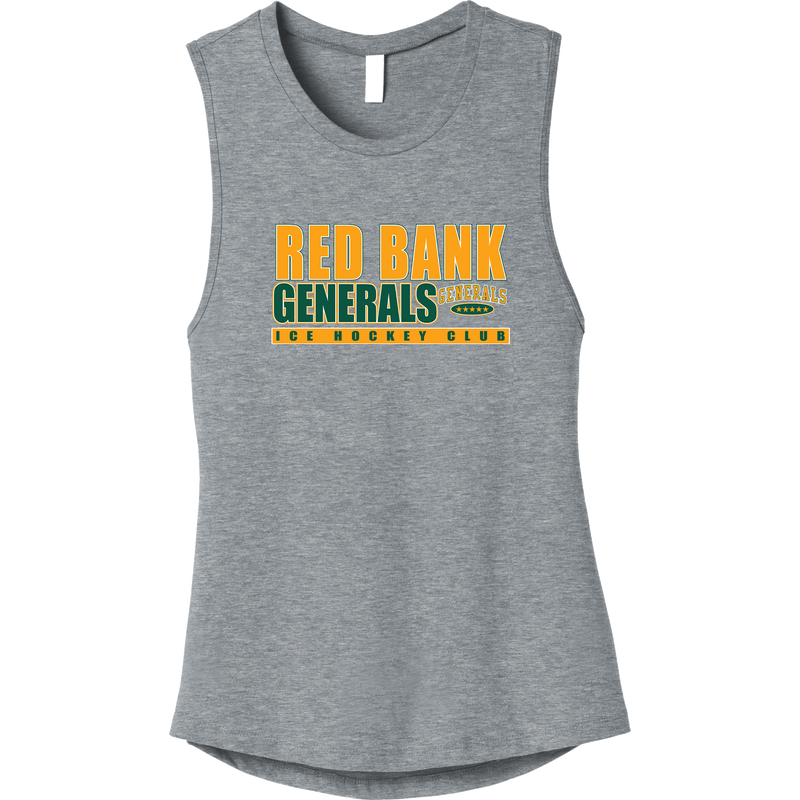 Red Bank Generals Womens Jersey Muscle Tank