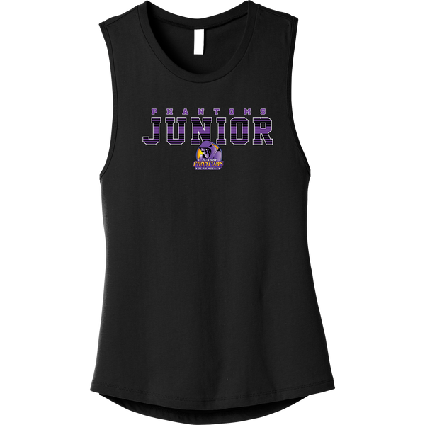 Jr. Phantoms Womens Jersey Muscle Tank