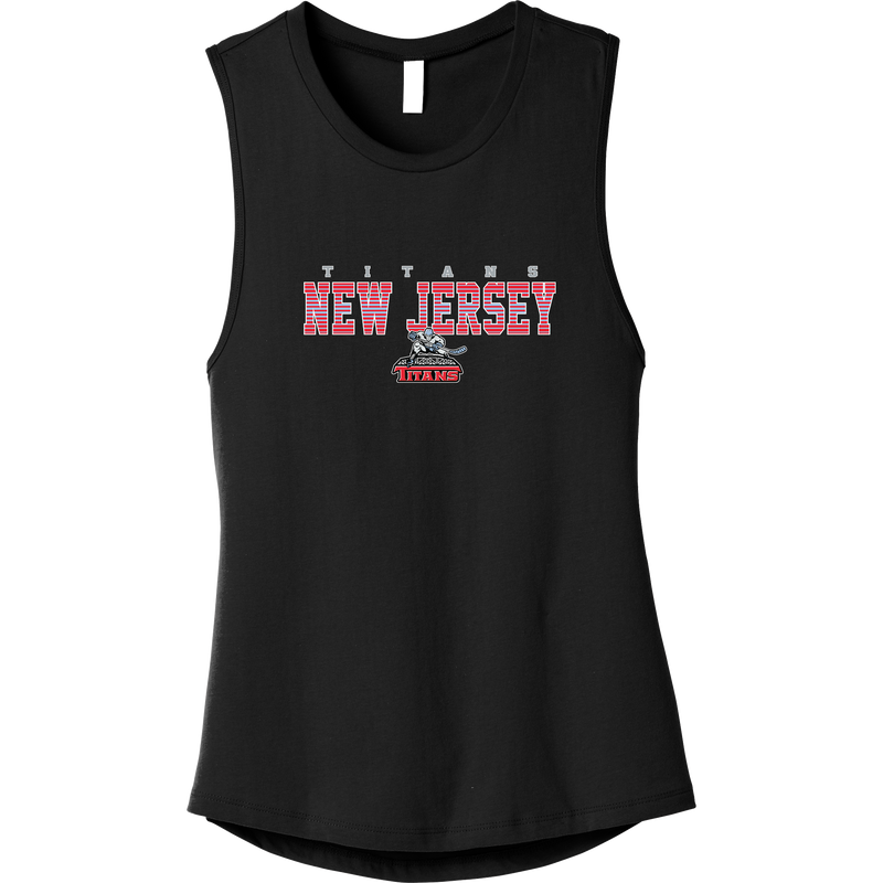 NJ Titans Womens Jersey Muscle Tank