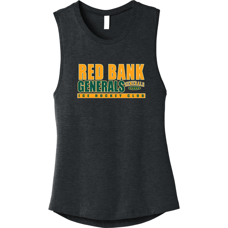 Red Bank Generals Womens Jersey Muscle Tank