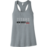 NJ Titans Womens Jersey Racerback Tank