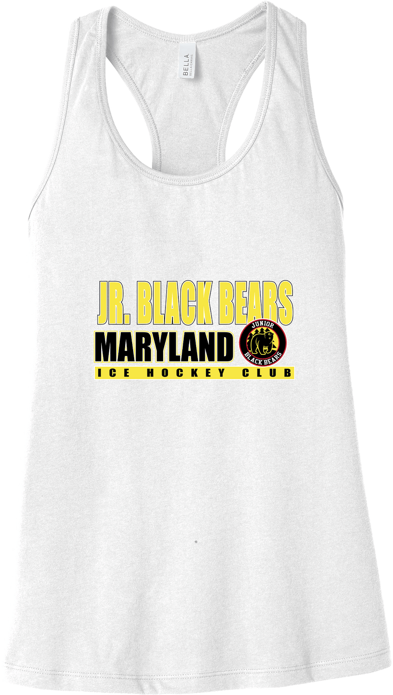 MD Jr. Black Bears Womens Jersey Racerback Tank