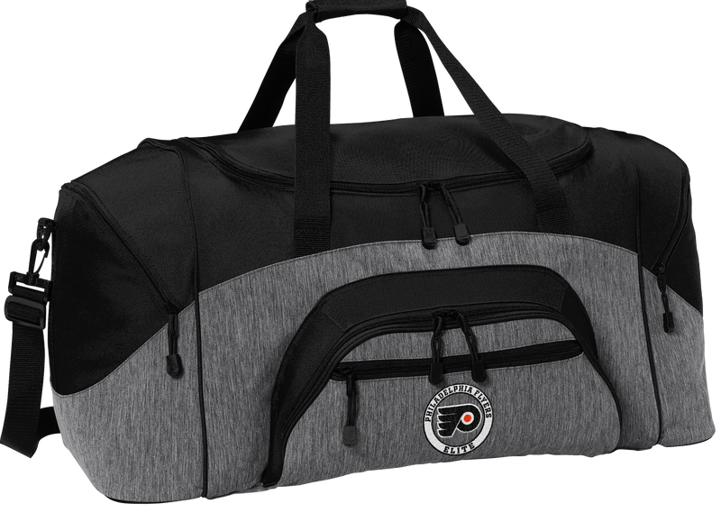 Philadelphia Flyers Elite Standard Colorblock Sport Duffel