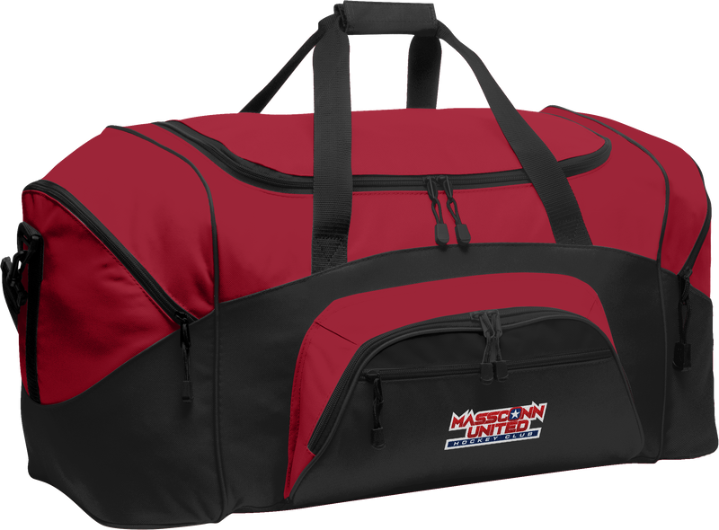 Mass Conn United Standard Colorblock Sport Duffel