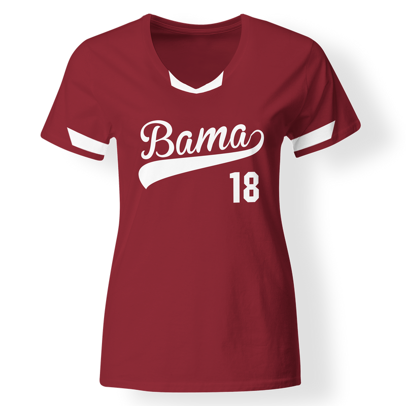 Metro Team Bama Softball V-Neck (Softball)