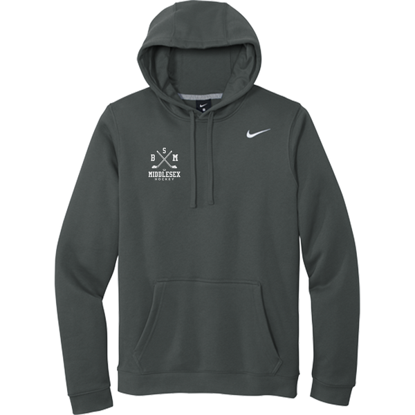 BSM Middlesex Nike Club Fleece Pullover Hoodie