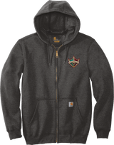 Delaware Ducks Carhartt Midweight Hooded Zip-Front Sweatshirt