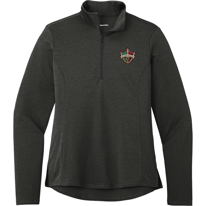 Delaware Ducks Ladies Endeavor 1/2-Zip Pullover