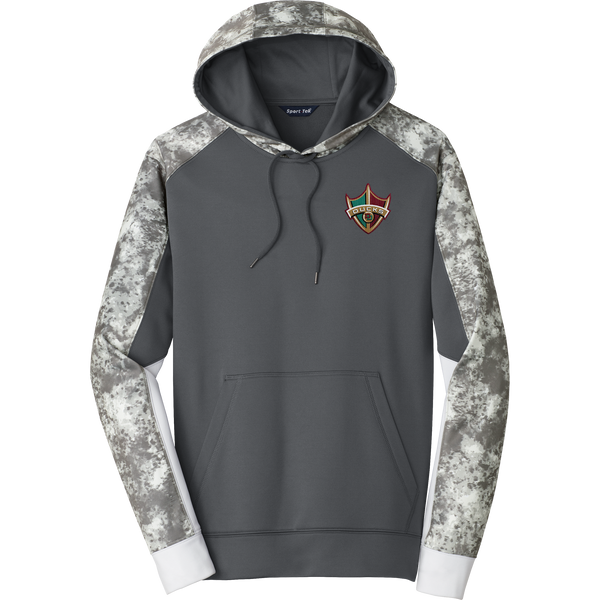 Delaware Ducks Sport-Wick Mineral Freeze Fleece Colorblock Hooded Pullover