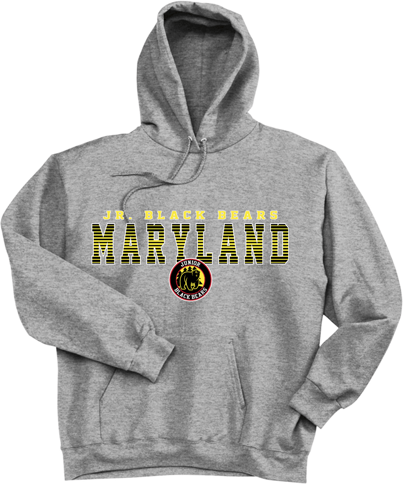 MD Jr. Black Bears Ultimate Cotton - Pullover Hooded Sweatshirt