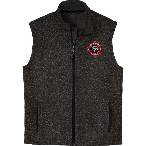 South Pittsburgh Rebellion Sweater Fleece Vest