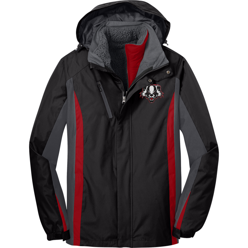 Scary Badgers Colorblock 3-in-1 Jacket