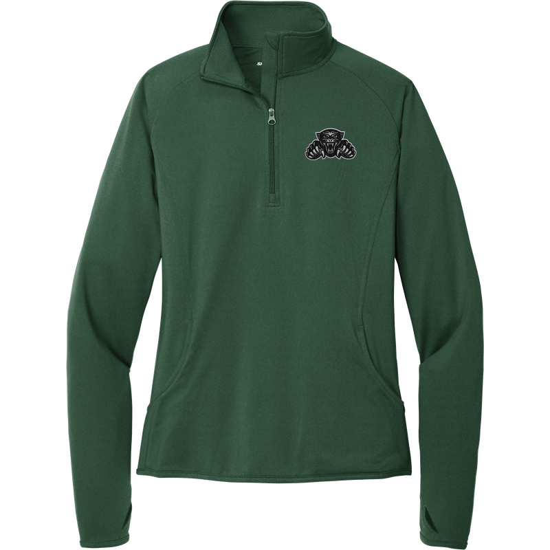 Igloo Jaguars Ladies Sport-Wick Stretch 1/4-Zip Pullover