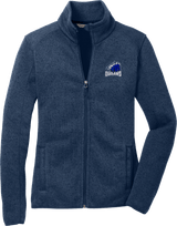 Brandywine Outlaws Ladies Sweater Fleece Jacket