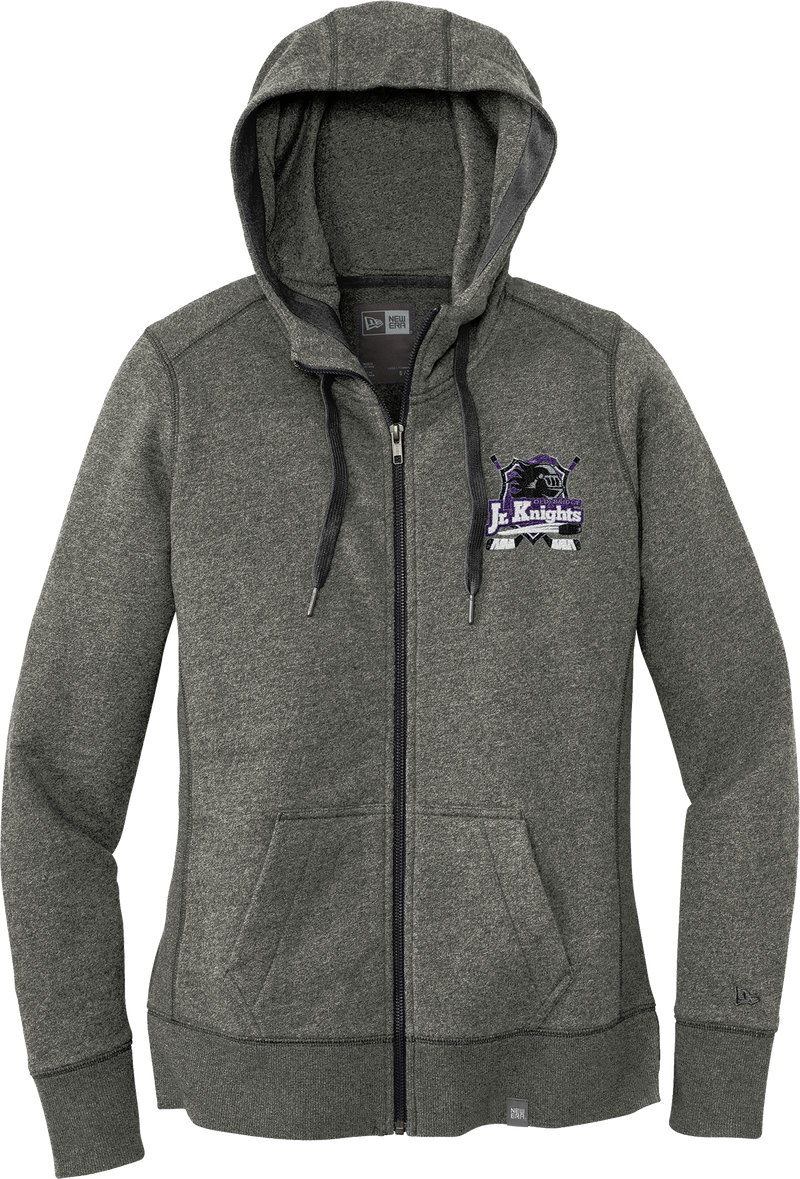 Old Bridge Jr. Knights New Era Ladies French Terry Full-Zip Hoodie