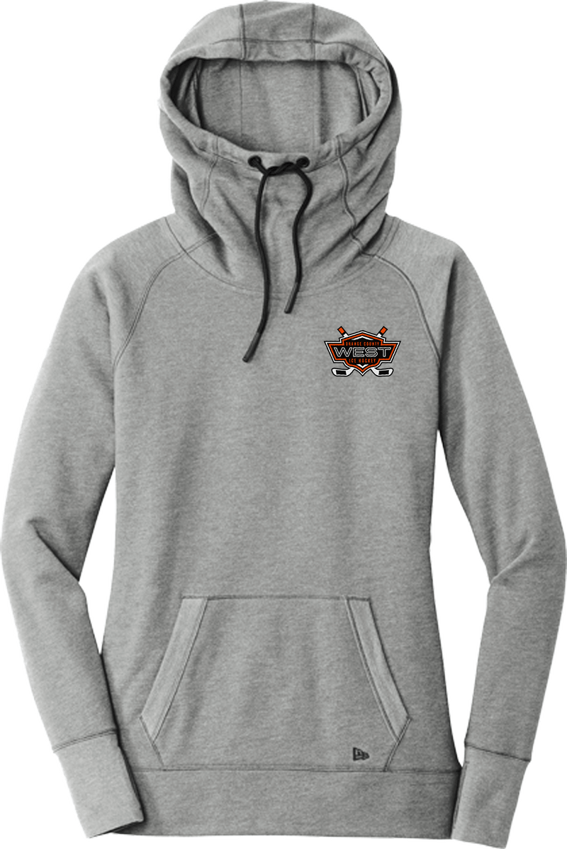 Orange County West New Era Ladies Tri-Blend Fleece Pullover Hoodie