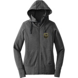 NJ Raiders New Era Ladies Tri-Blend Fleece Full-Zip Hoodie