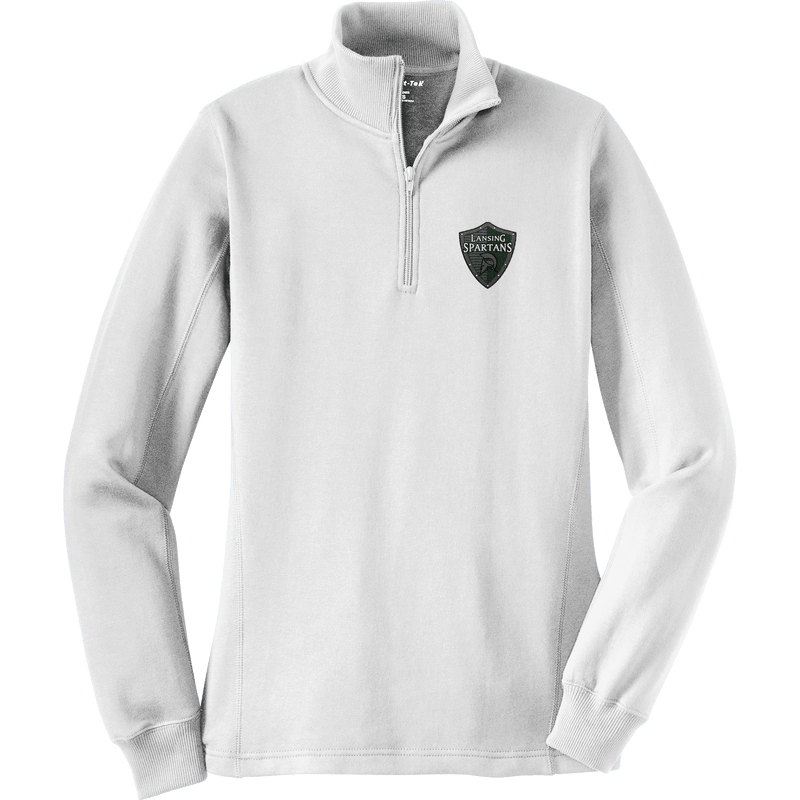 Lansing Spartans Ladies 1/4-Zip Sweatshirt