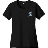 Hard Edge Hockey Ladies PosiCharge Tri-Blend Wicking Scoop Neck Raglan Tee