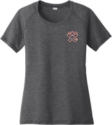 NY Stars Ladies PosiCharge Tri-Blend Wicking Scoop Neck Raglan Tee