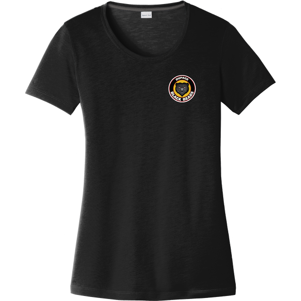 Dupage Black Bears Ladies PosiCharge Competitor Cotton Touch Scoop Neck Tee