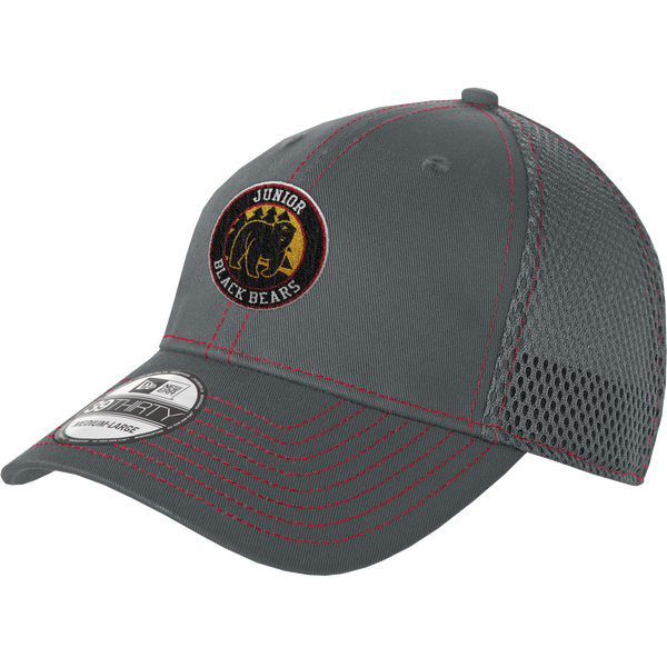 MD Jr. Black Bears New Era Stretch Mesh Contrast Stitch Cap