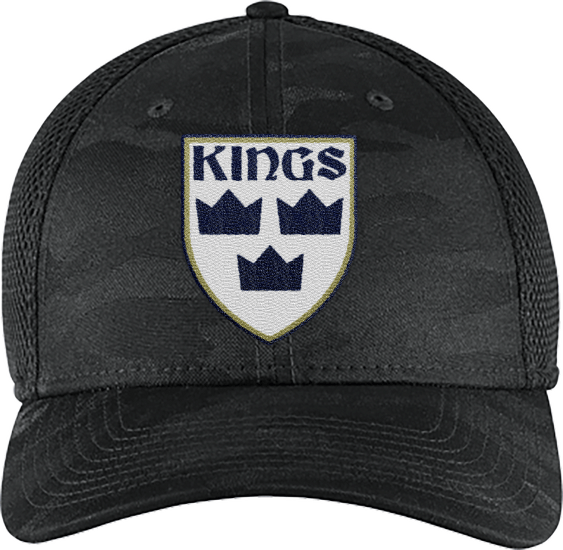 North Jersey Kings New Era Tonal Camo Stretch Tech Mesh Cap