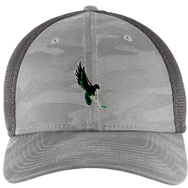 Wilmington Nighthawks New Era Tonal Camo Stretch Tech Mesh Cap