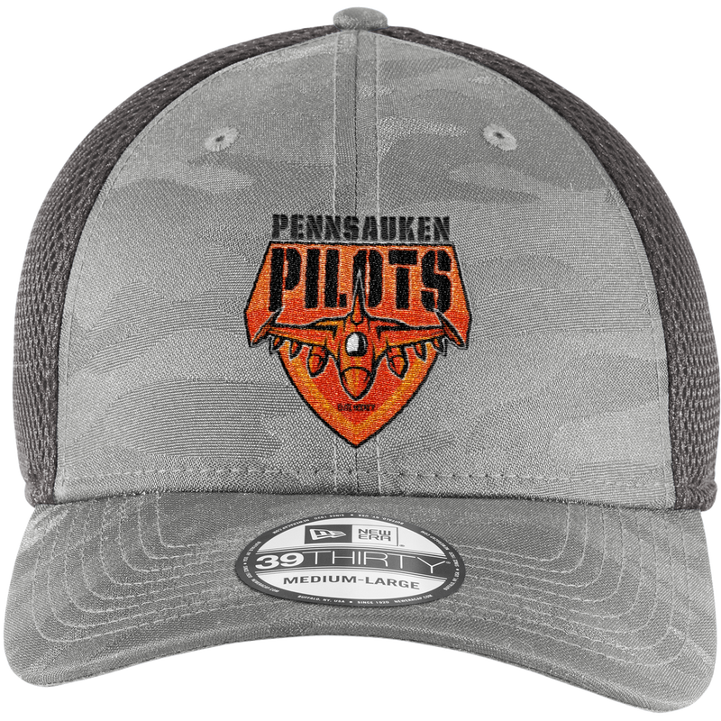 Pennsauken Pilots New Era Tonal Camo Stretch Tech Mesh Cap