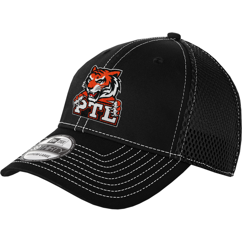 Princeton Tiger Lilies New Era Stretch Mesh Contrast Stitch Cap