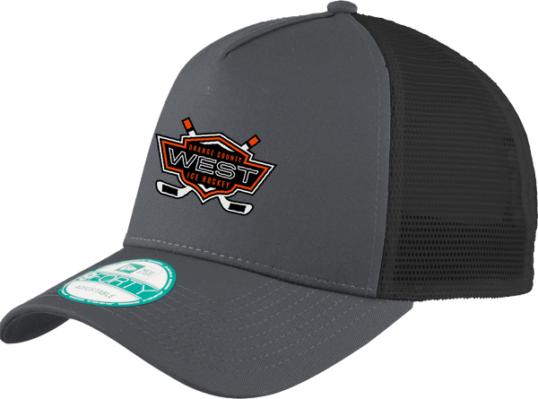 Orange County West New Era Snapback Trucker Cap