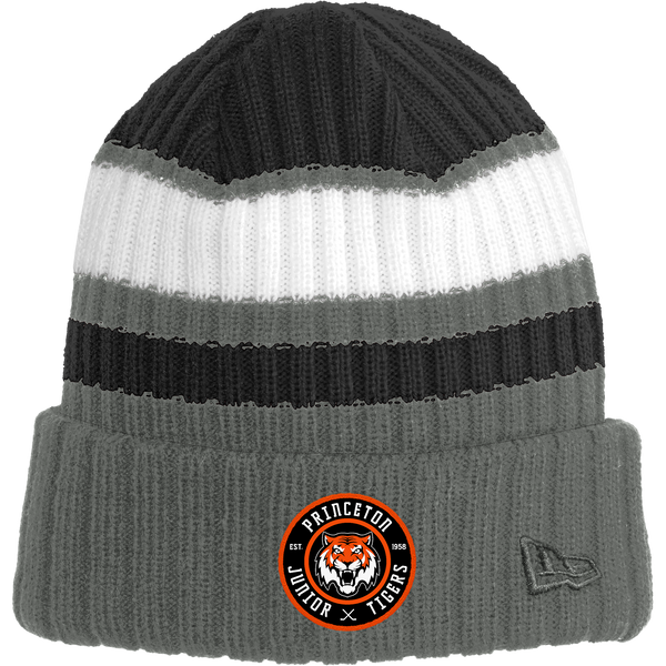 Princeton Jr. Tigers New Era Ribbed Tailgate Beanie