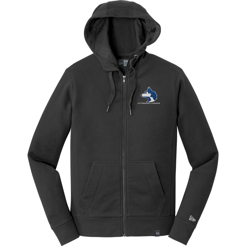 Pittsburgh Huskies New Era French Terry Full-Zip Hoodie