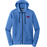 Mid-Fairfield New Era Tri-Blend Fleece Full-Zip Hoodie