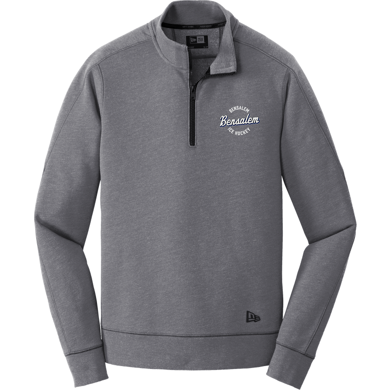 Bensalem New Era Tri-Blend Fleece 1/4-Zip Pullover